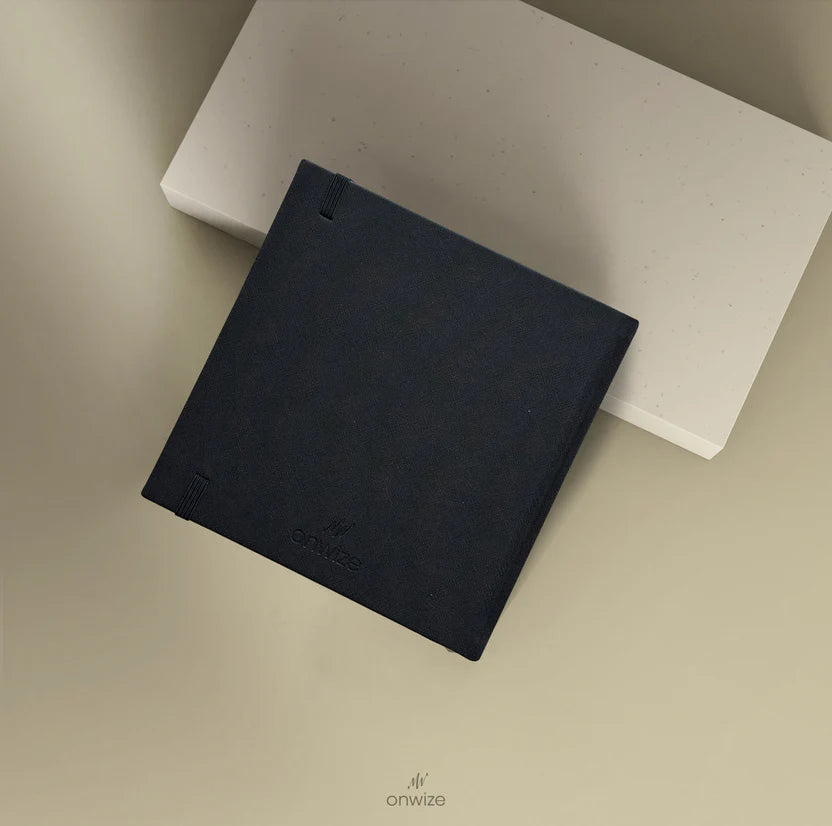 OW - Watercolor Art 148x148mm Black | Journal