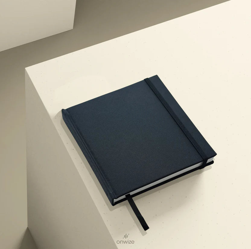 OW - Watercolor Art 148x148mm Black | Journal