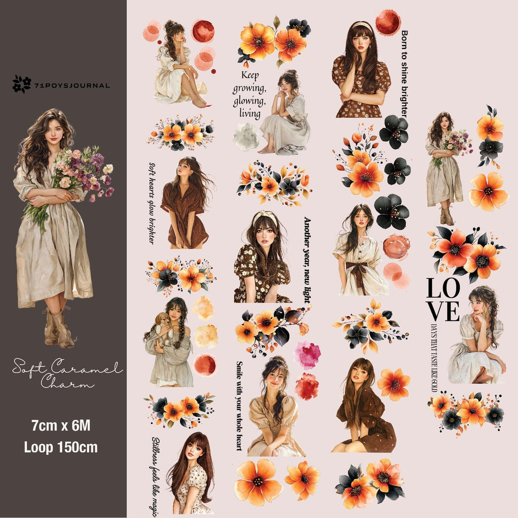71Poys - Soft Caramel Charm | PET Tape