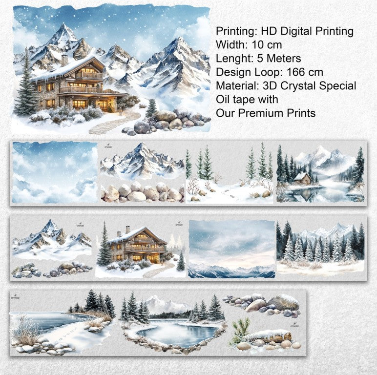 Onwize - Alpine Winter XL SRP 243 | Wide PET Tape