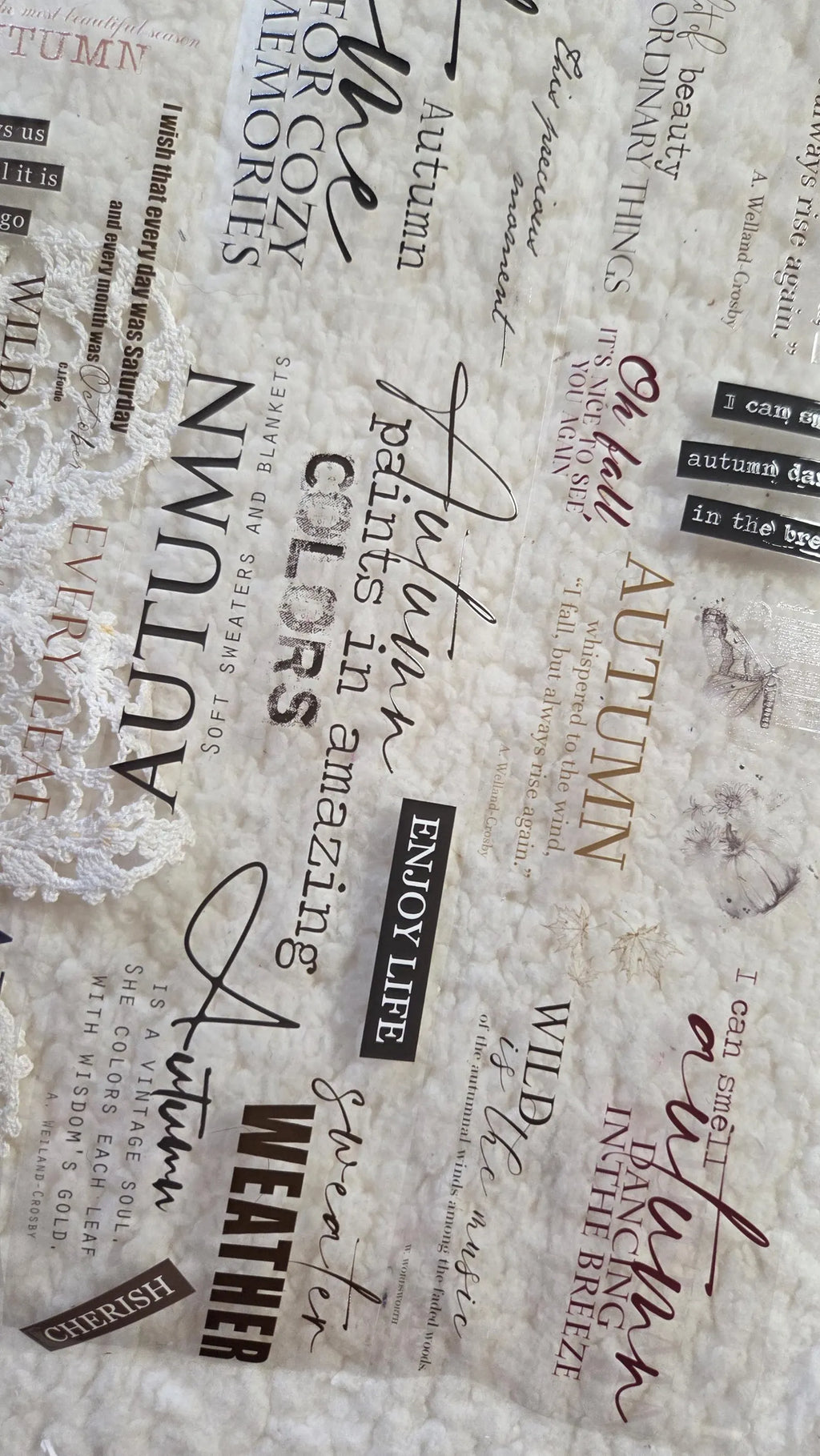 LA - Autumn Scripts | PET Tape