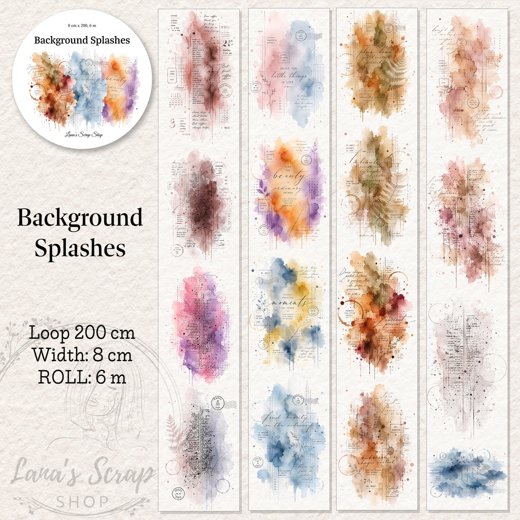 LA - Background Splashes | PET Tape
