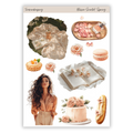 TK - Blossom Scented Spring | Clear Matt Sticker Sheet