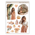 TK - Blossom Scented Spring II | Clear Matt Sticker Sheet