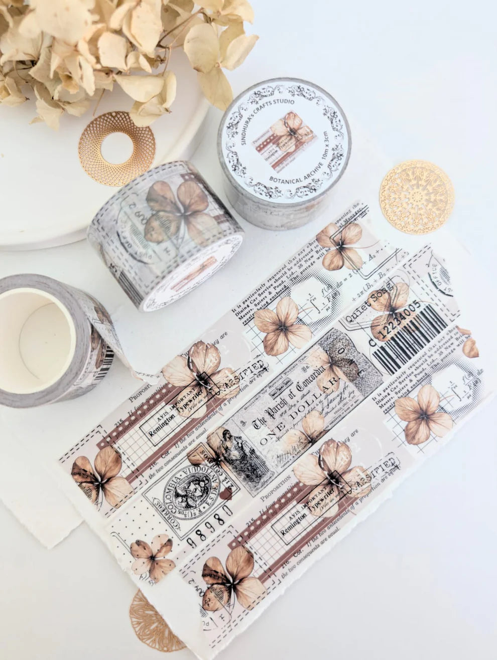 SCS - Botanical Archive | Washi Tape Roll