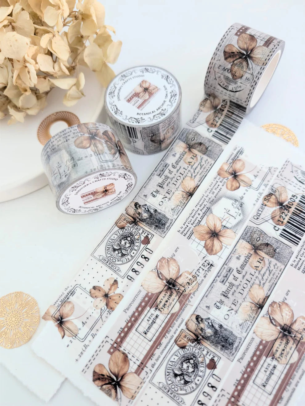 SCS - Botanical Archive | Washi Tape Roll