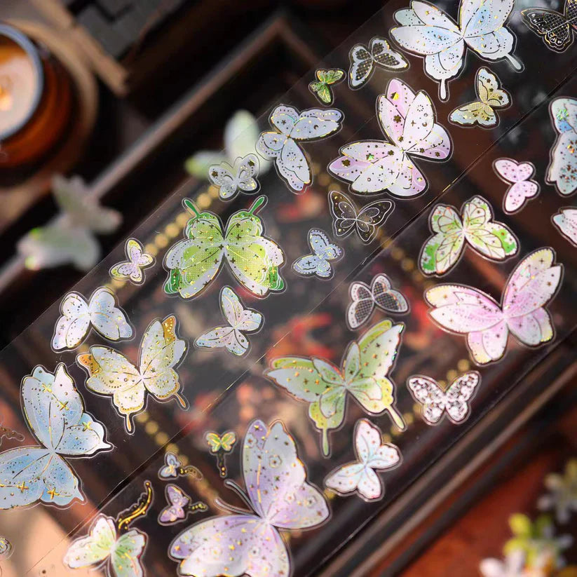 Y - Cicada Dream Butterfly | Pre- cut Shell Light PET Tape