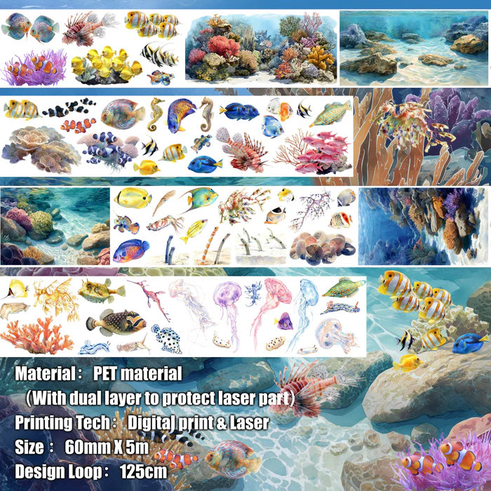 SH - Coral Reef Hall | PET Tape