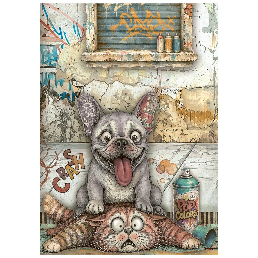 Stamperia - Furry Friends 2 | Mini Rice Paper
