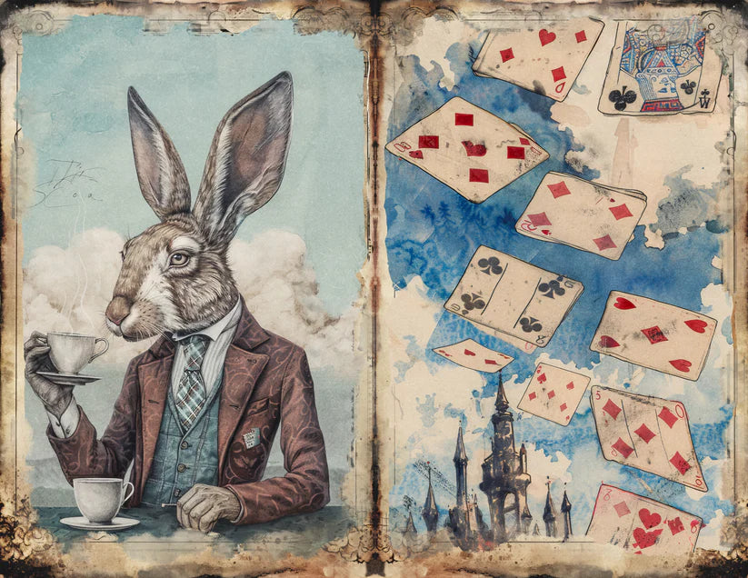TP - Dreaming in Wonderland | Scrapbooking Papers