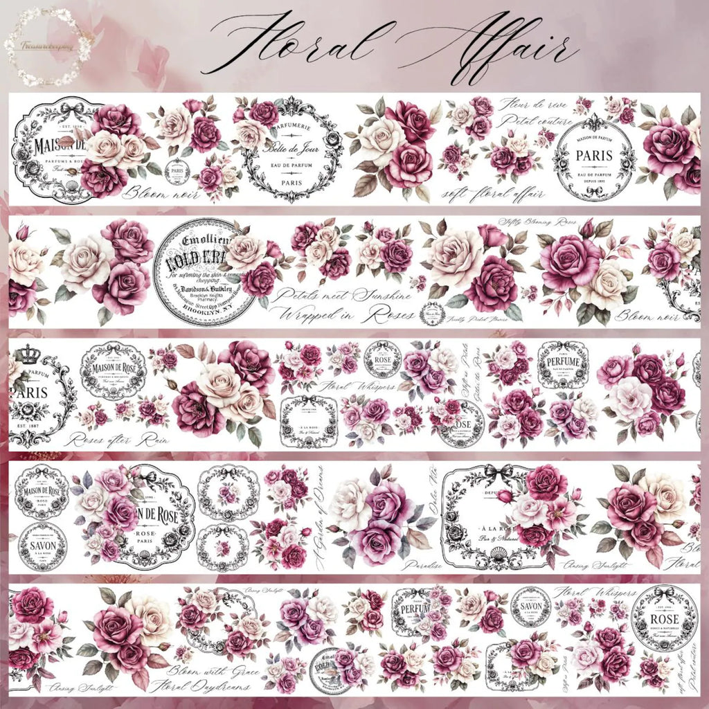 TK - Floral Affair | Matt PET Tape