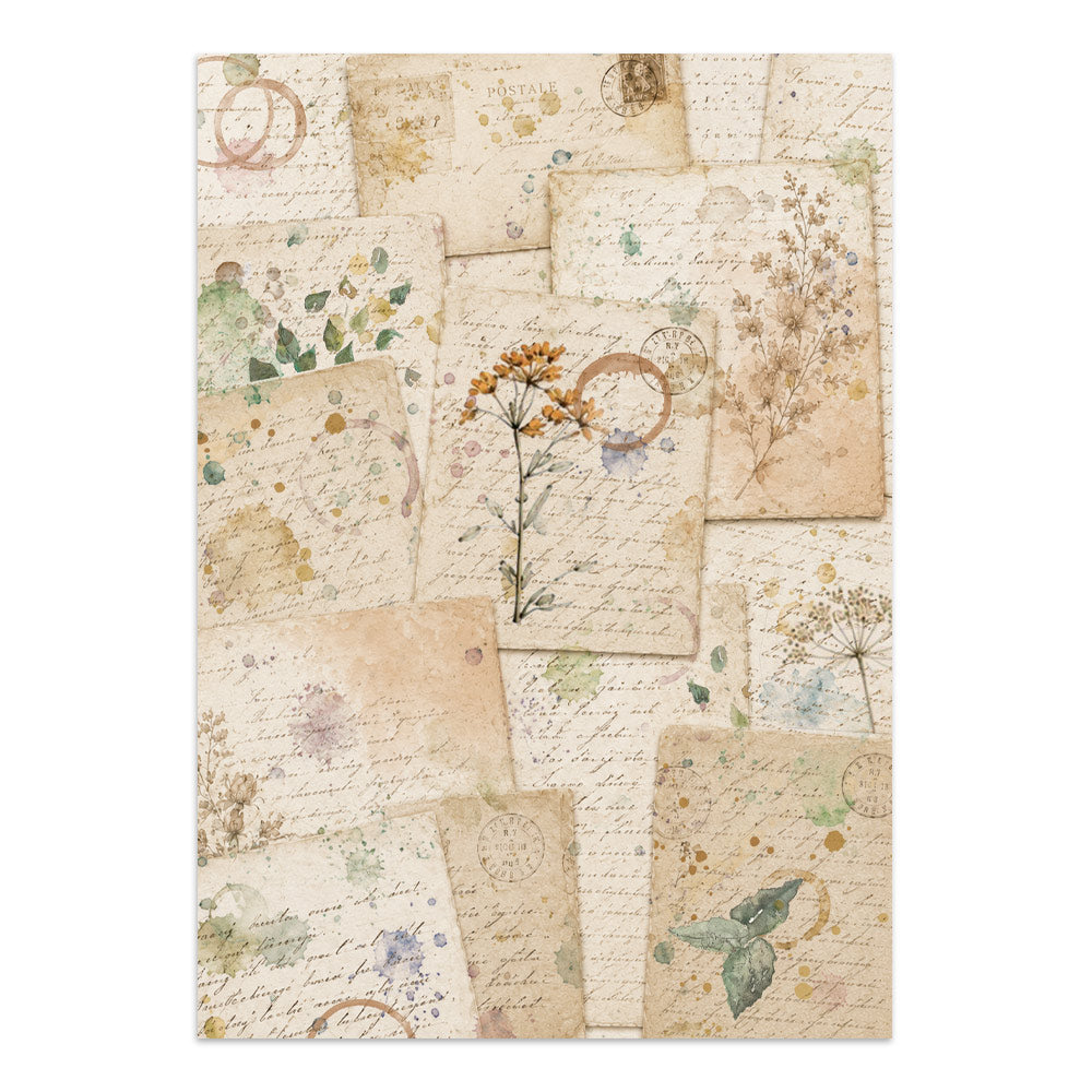 ST - Flowers and Poems Focus Points | A5 Junk Journal
