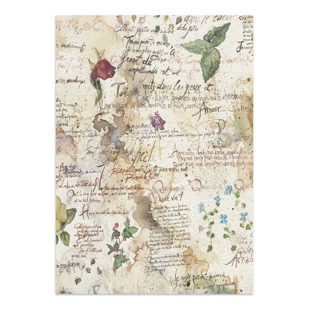 ST - Flowers and Poems Focus Points | A5 Junk Journal
