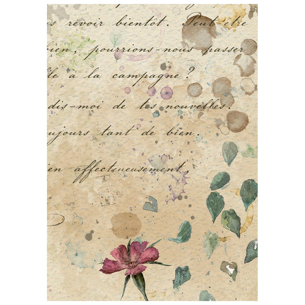 ST - Flowers and Poems | Mini Rice Paper