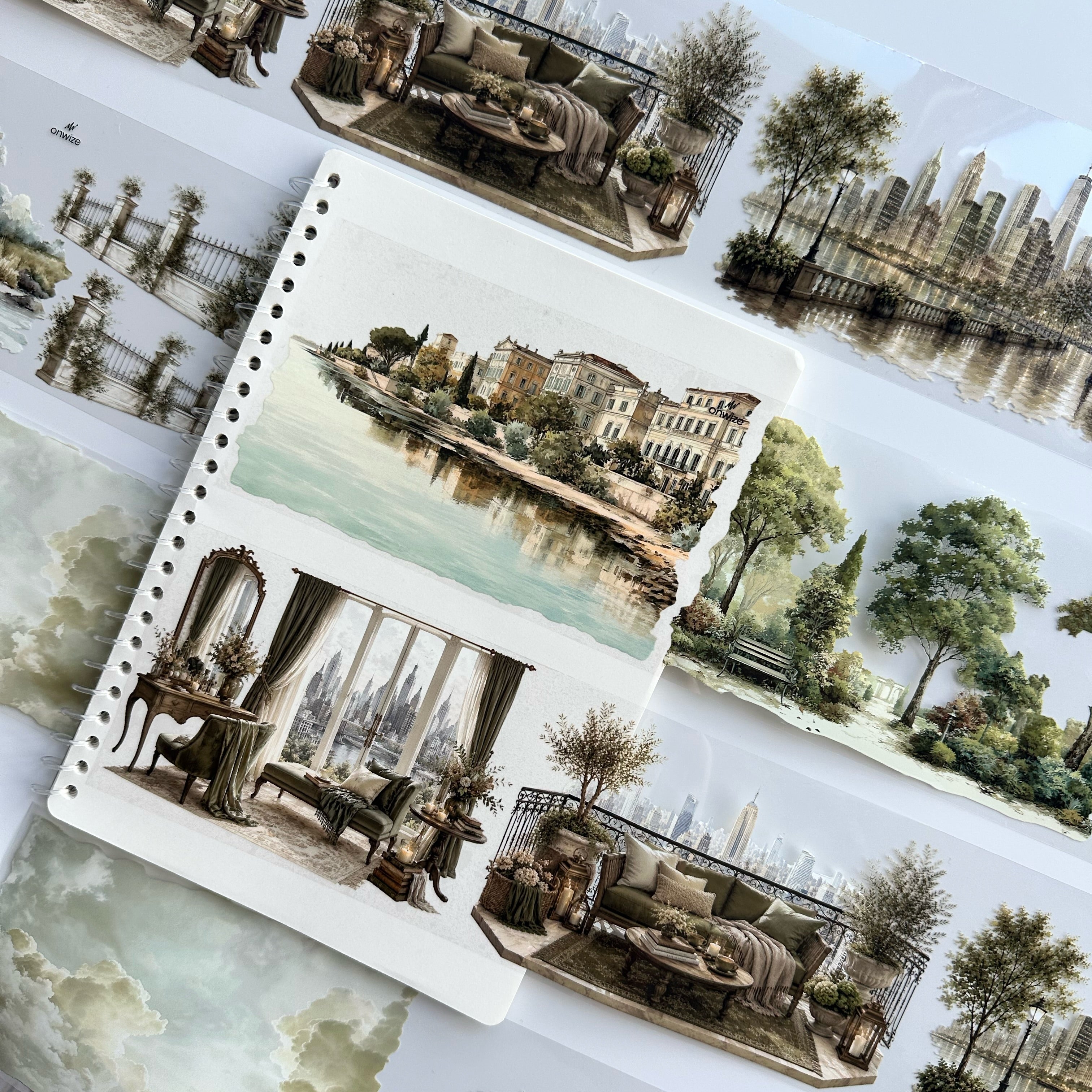 OW - Golden Cityscape XL SRP 235 | Wide PET Tape