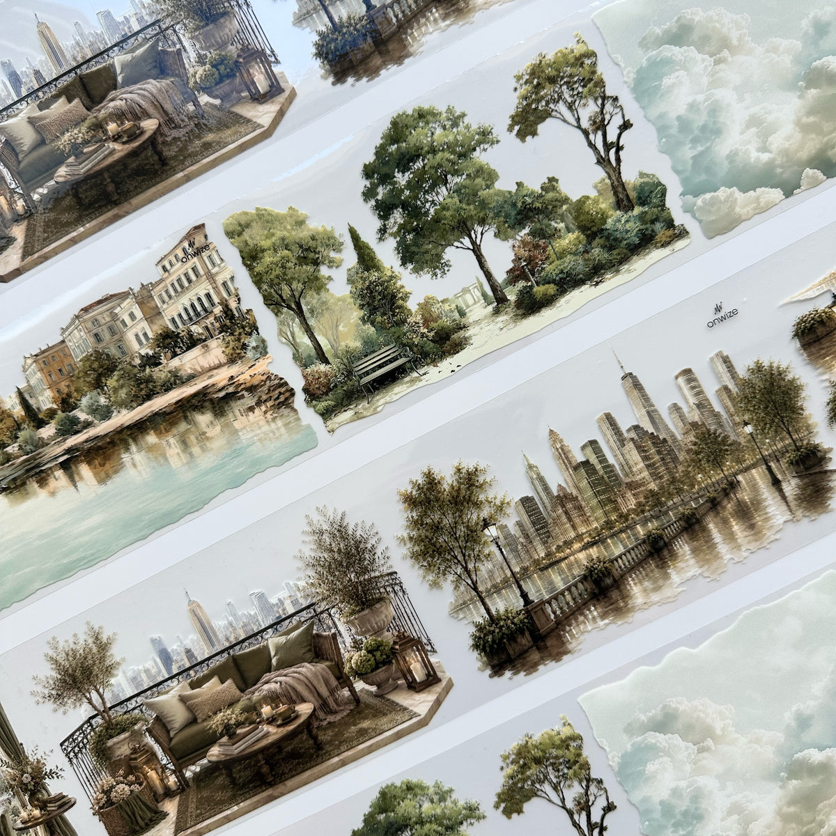 OW - Golden Cityscape XL SRP 235 | Wide PET Tape