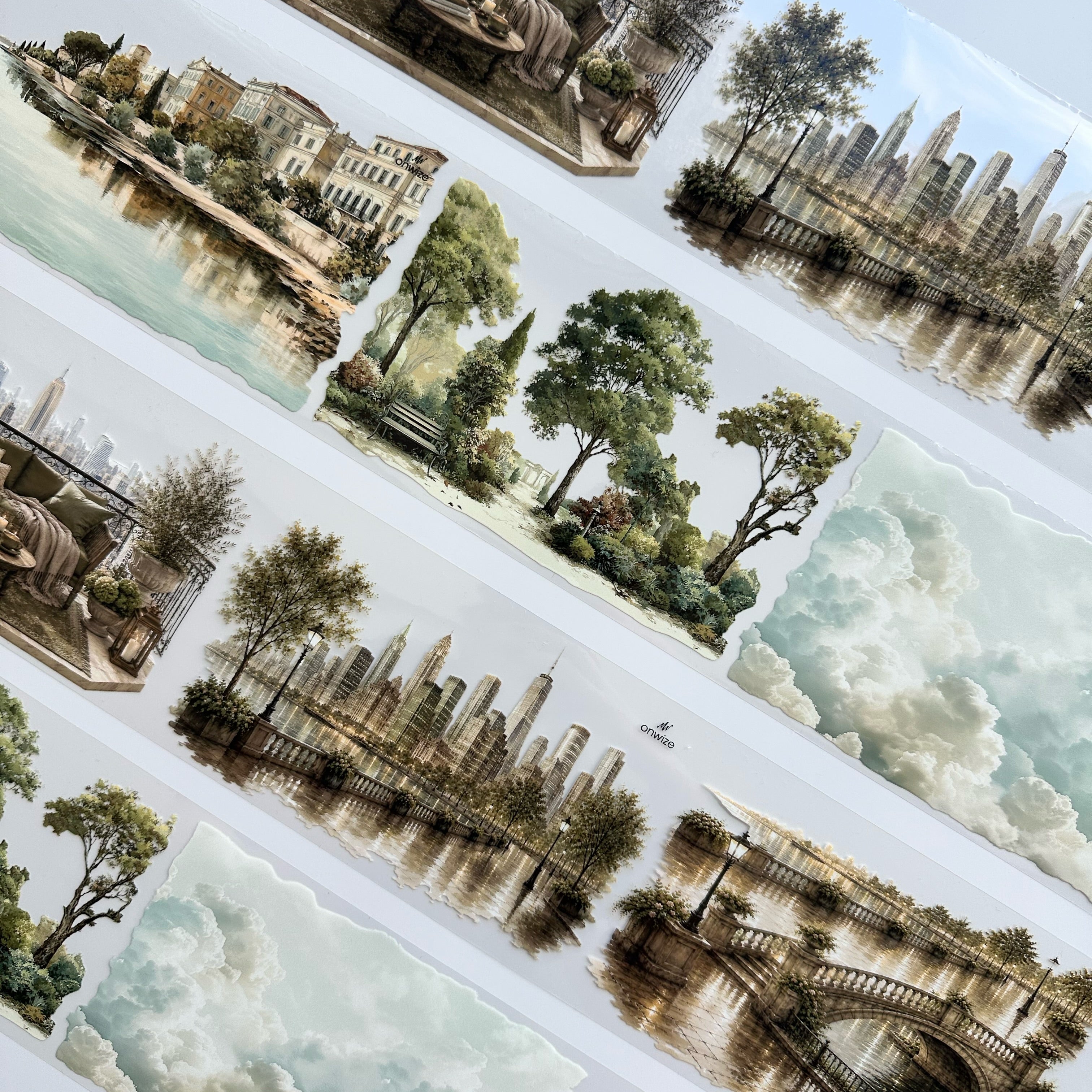OW - Golden Cityscape XL SRP 235 | Wide PET Tape