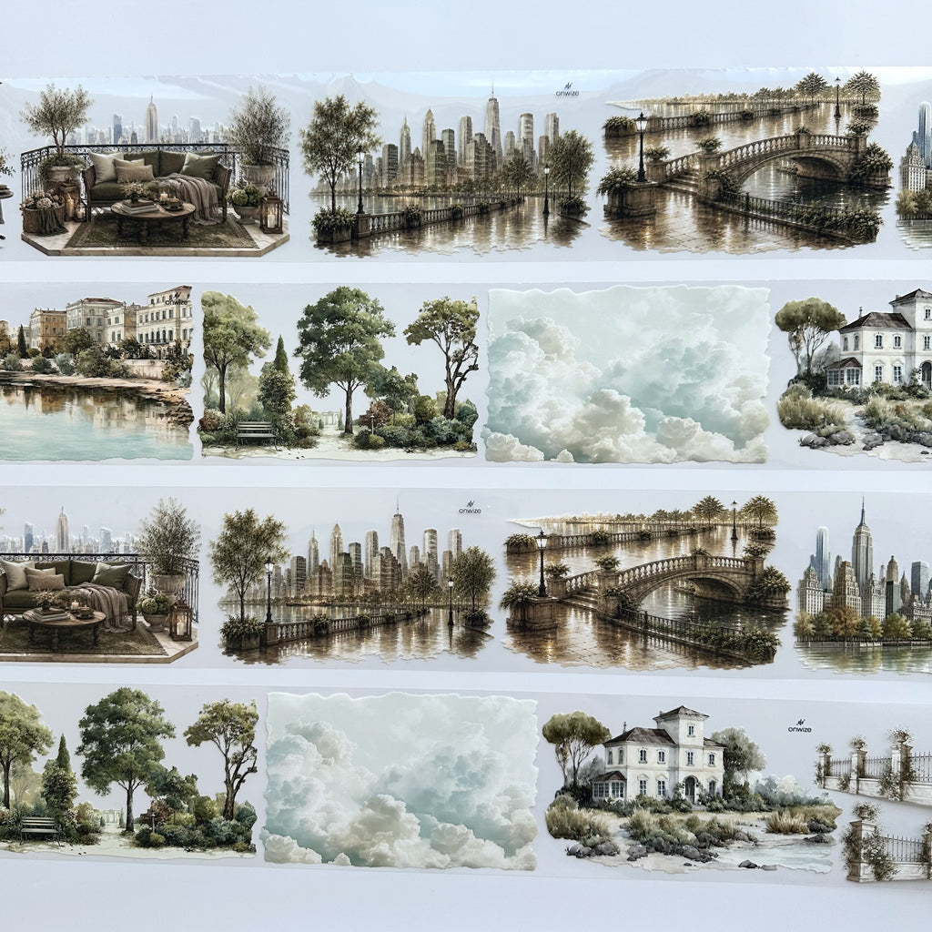 OW - Golden Cityscape XL SRP 235 | Wide PET Tape