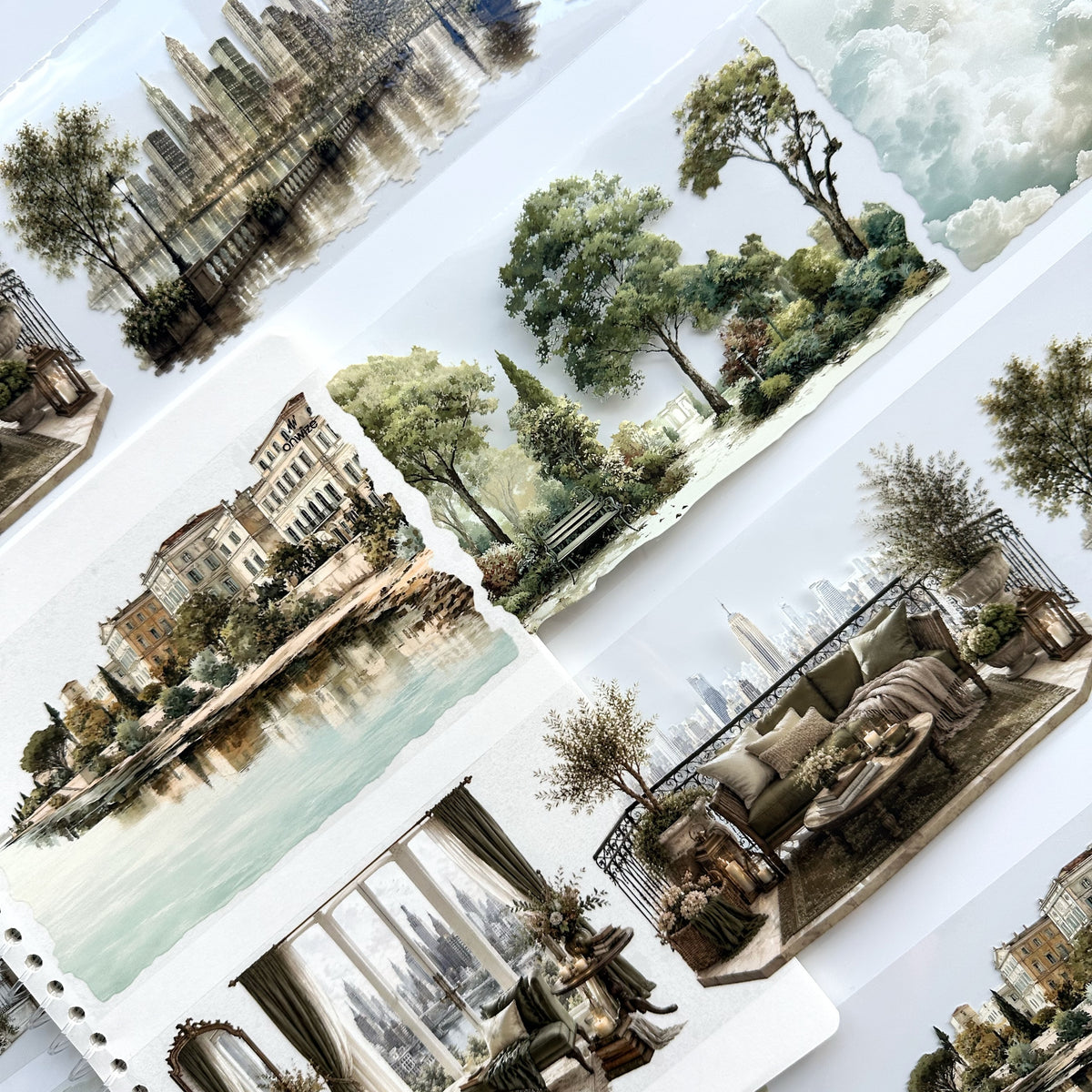 OW - Golden Cityscape XL SRP 235 | Wide PET Tape