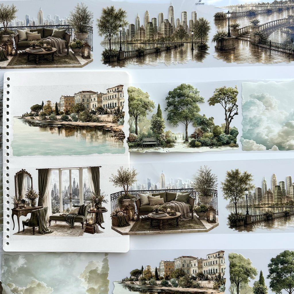 OW - Golden Cityscape XL SRP 235 | Wide PET Tape