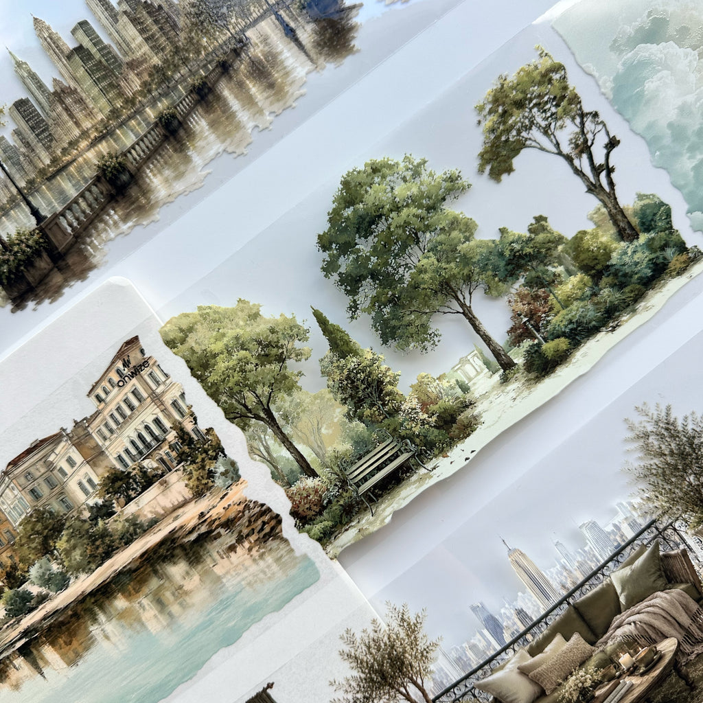OW - Golden Cityscape XL SRP 235 | Wide PET Tape