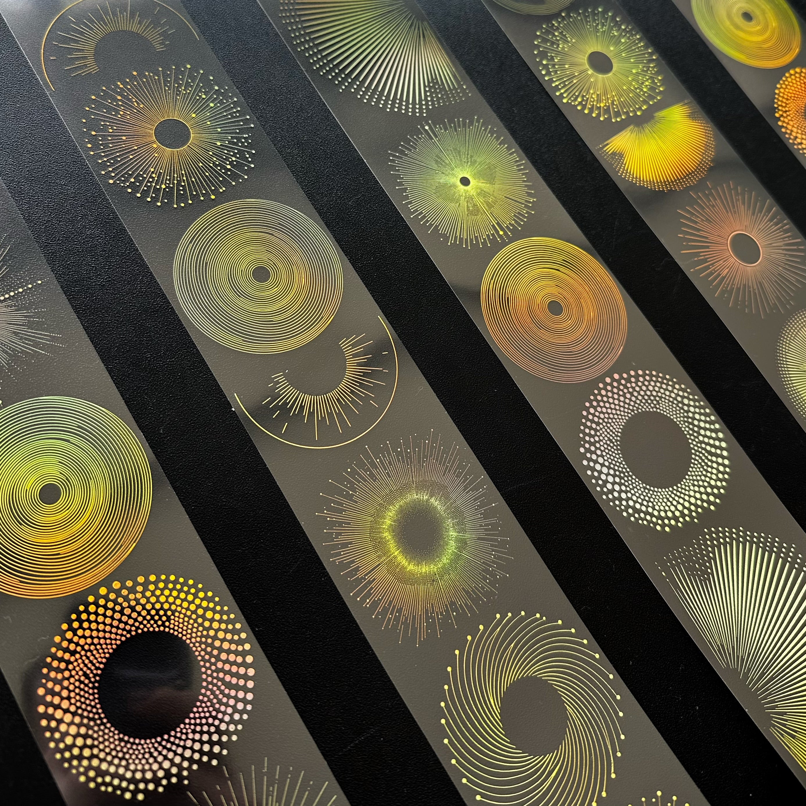 OW - Golden Eclipse SRP 211 | Holo Gold Foil PET Tape