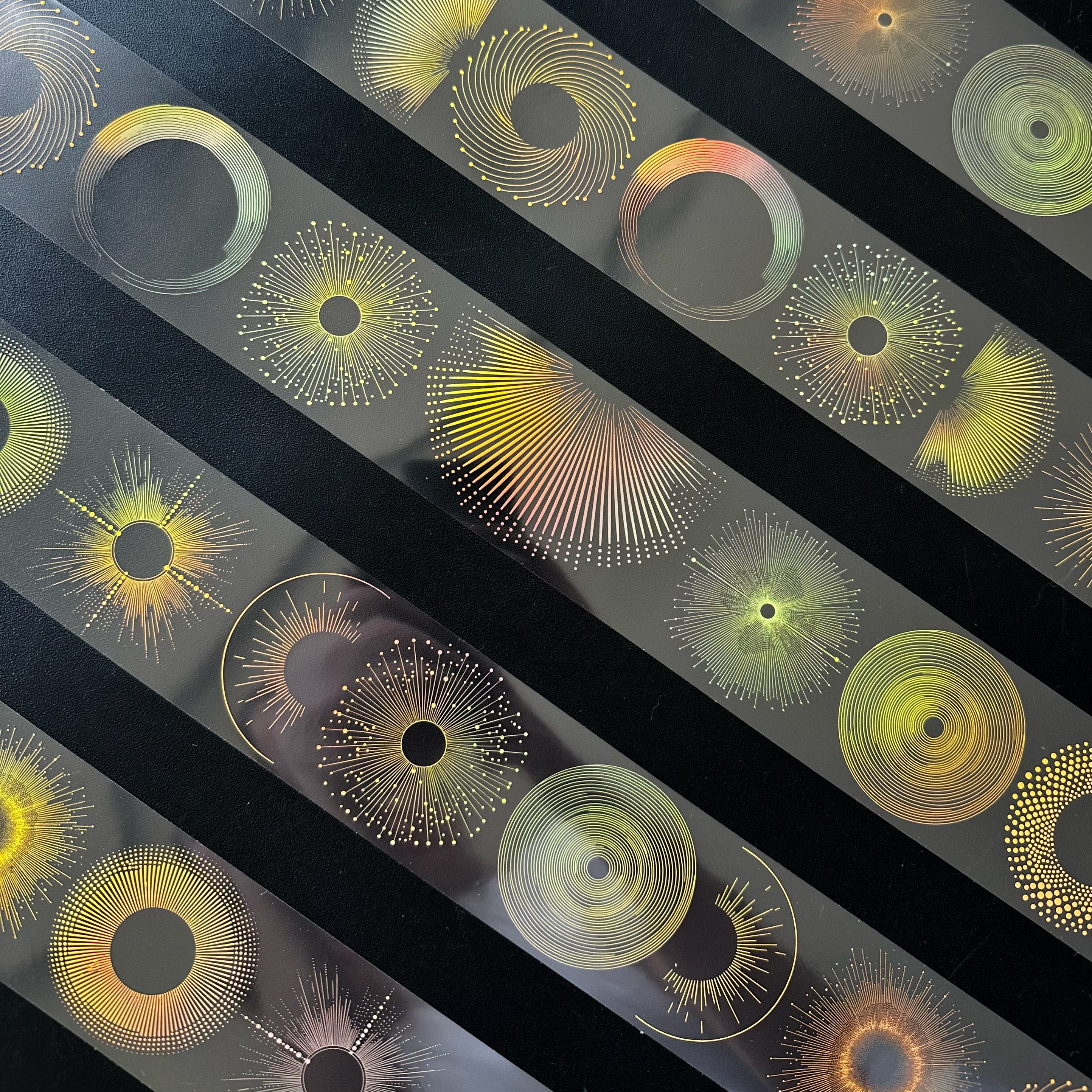 OW - Golden Eclipse SRP 211 | Holo Gold Foil PET Tape