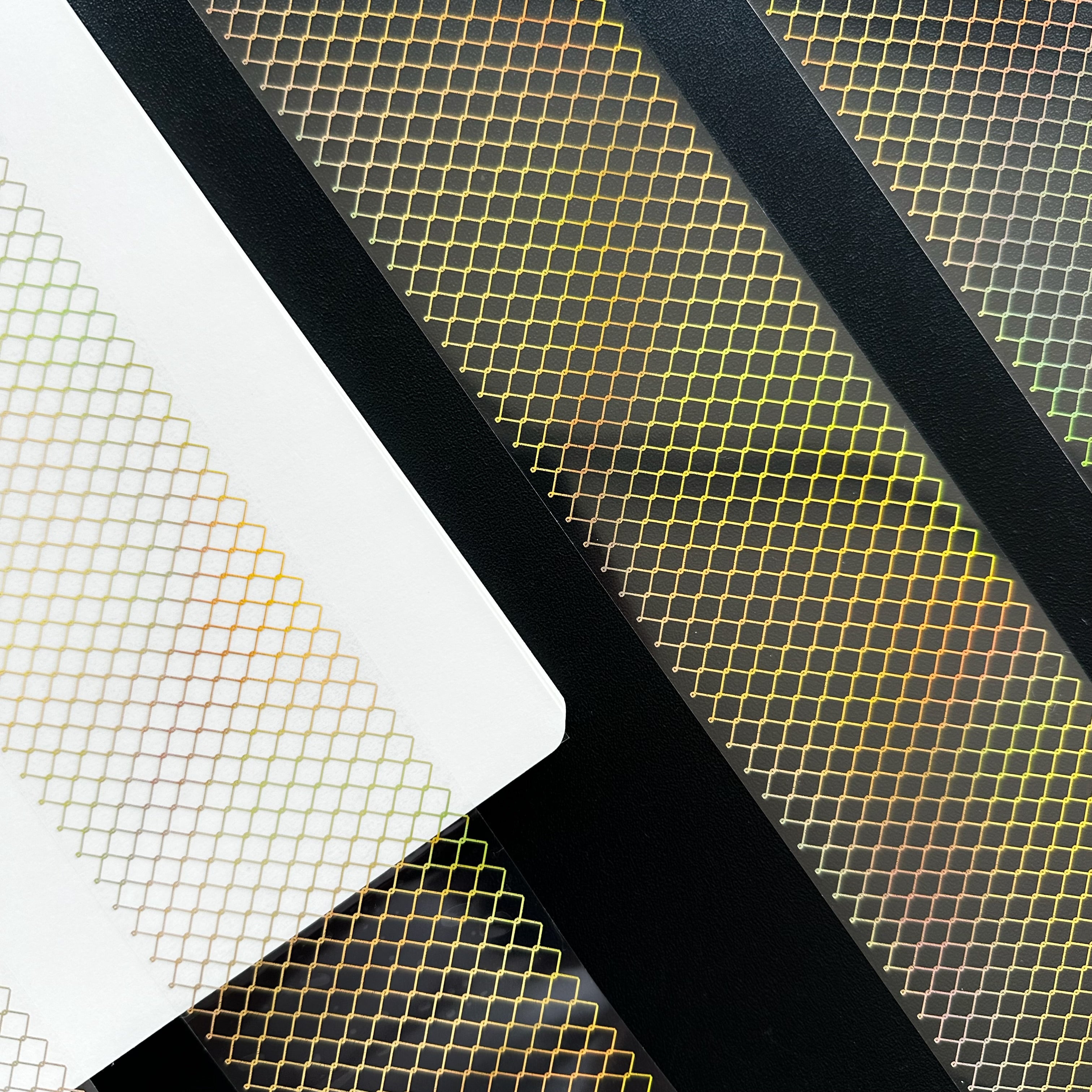 OW - Golden Lattice SRP 213 | Holo Gold Foil PET Tape