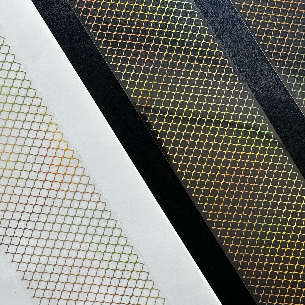 OW - Golden Lattice SRP 213 | Holo Gold Foil PET Tape