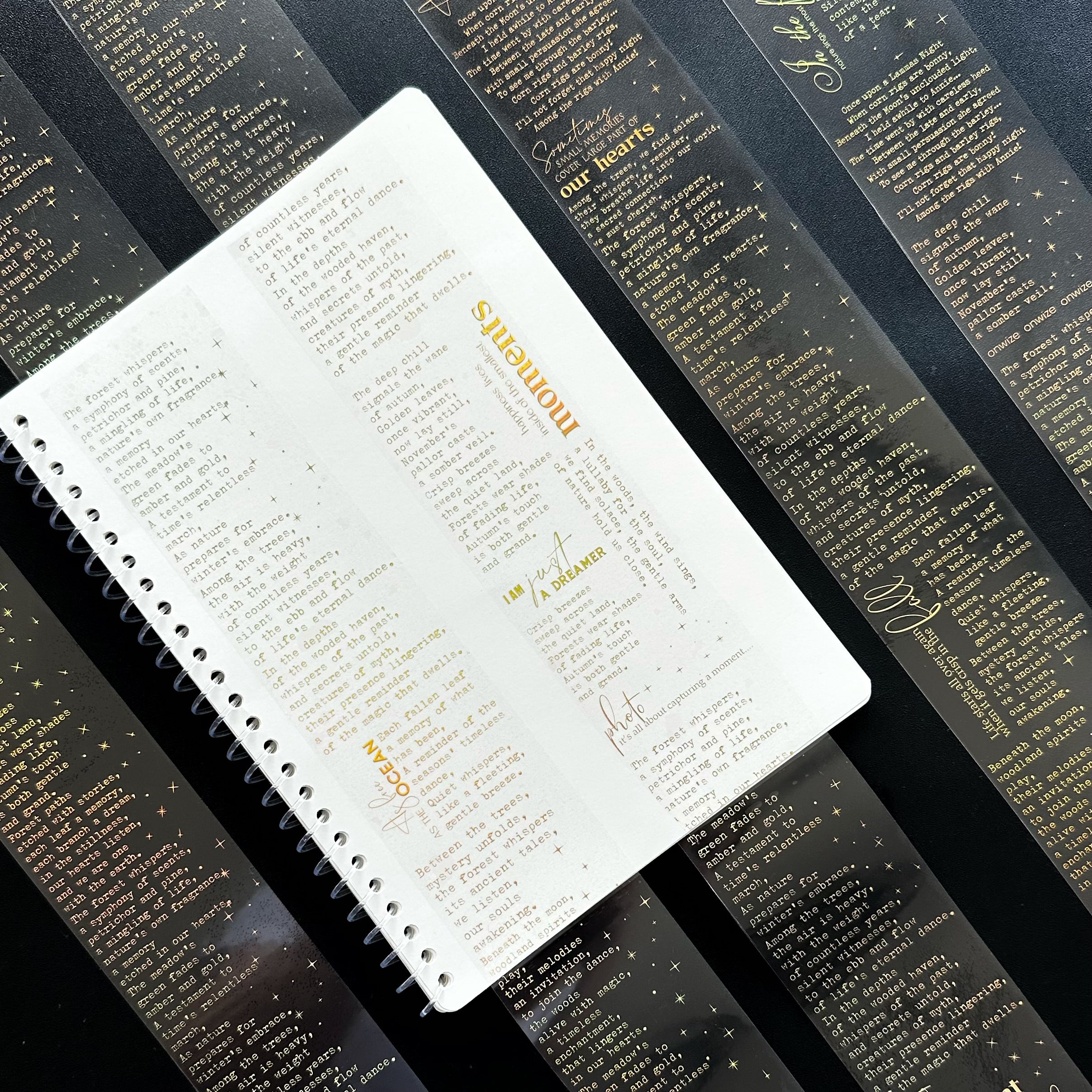 OW - Golden Manuscript SRP 214 | Holo Gold Foil PET Tape