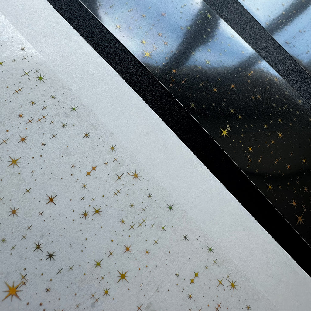 OW - Golden Stardust SRP 212 | Holo Gold Foil PET Tape