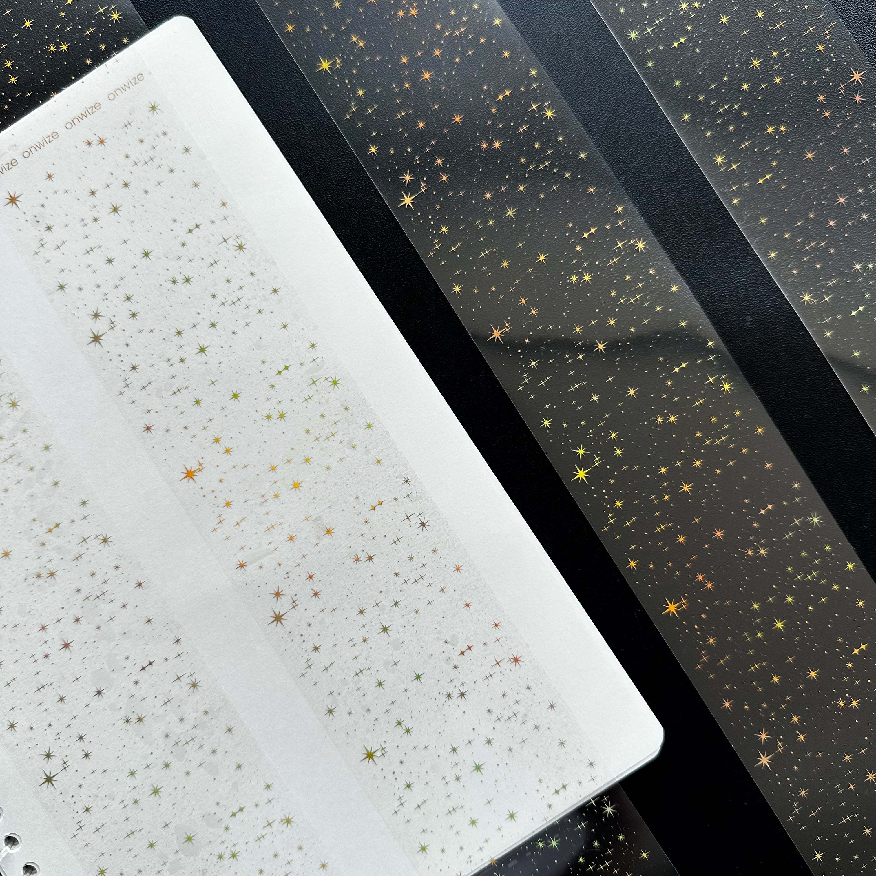 OW - Golden Stardust SRP 212 | Holo Gold Foil PET Tape