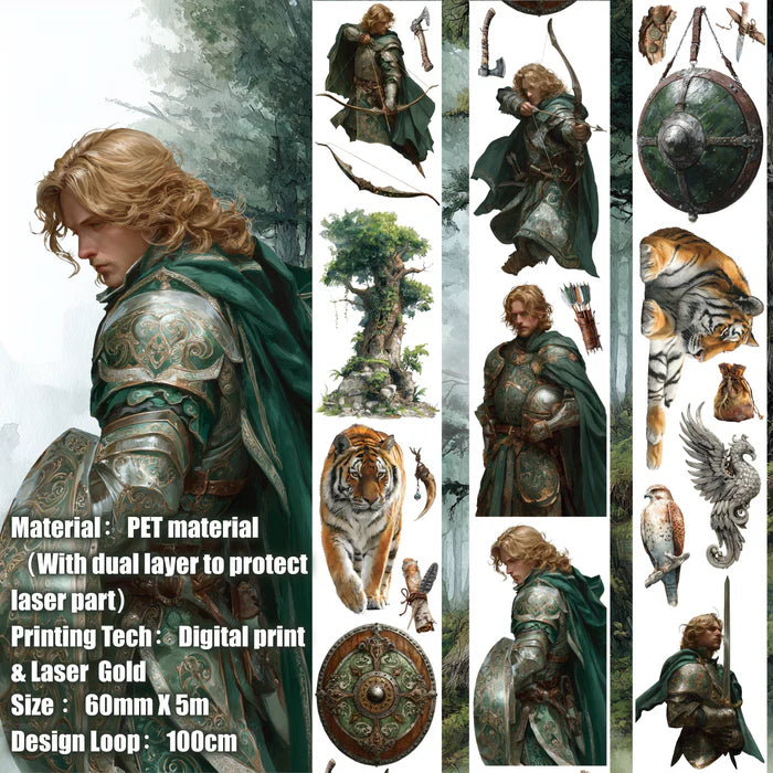 SH - Green Ranger Knight | PET Tape