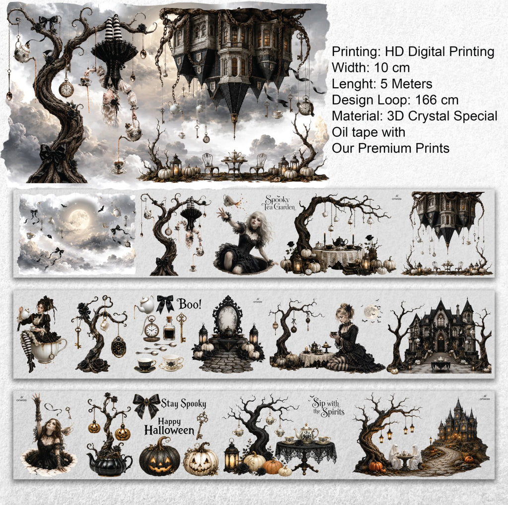 OW - Haunted Tea Garden XL SRP 236 | Wide PET Tape