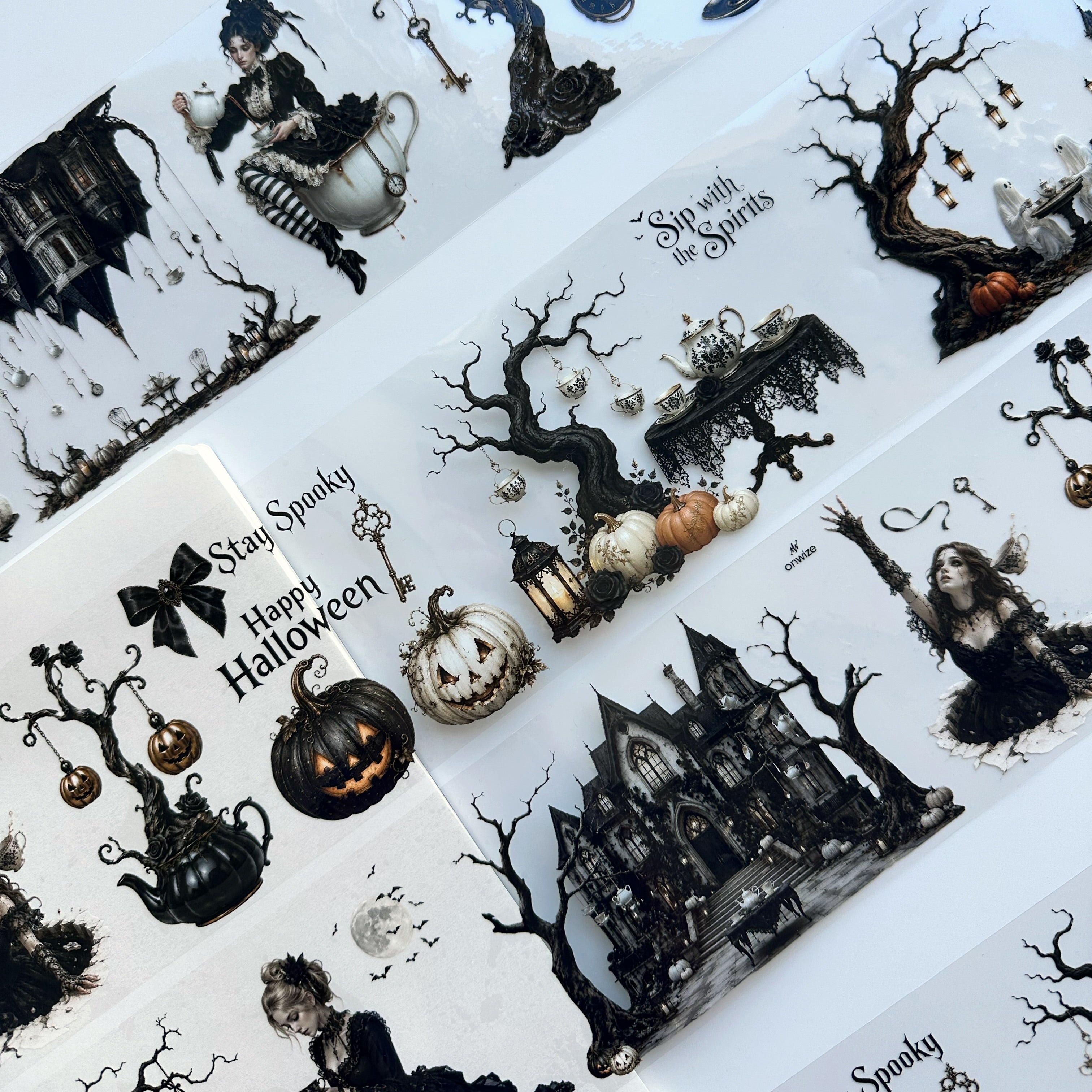 OW - Haunted Tea Garden XL SRP 236 | Wide PET Tape