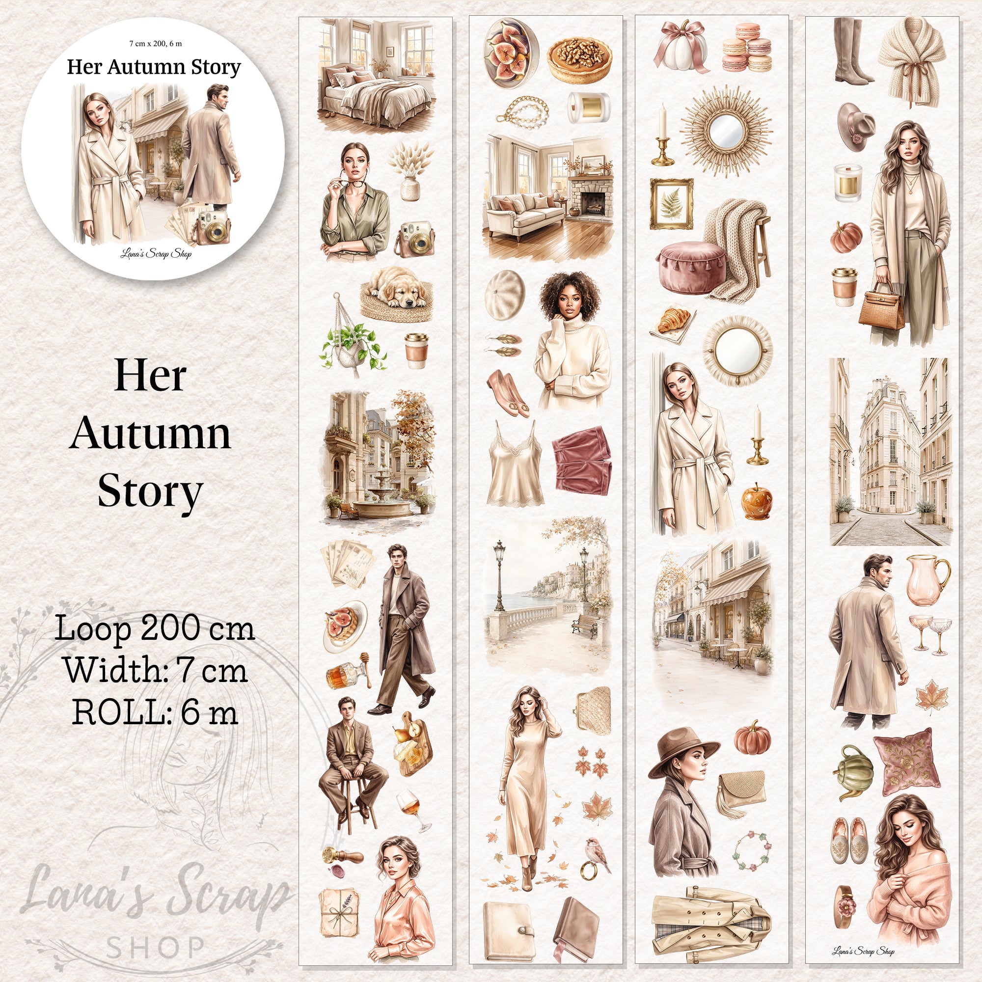LA - Her Autumn Story | PET Tape