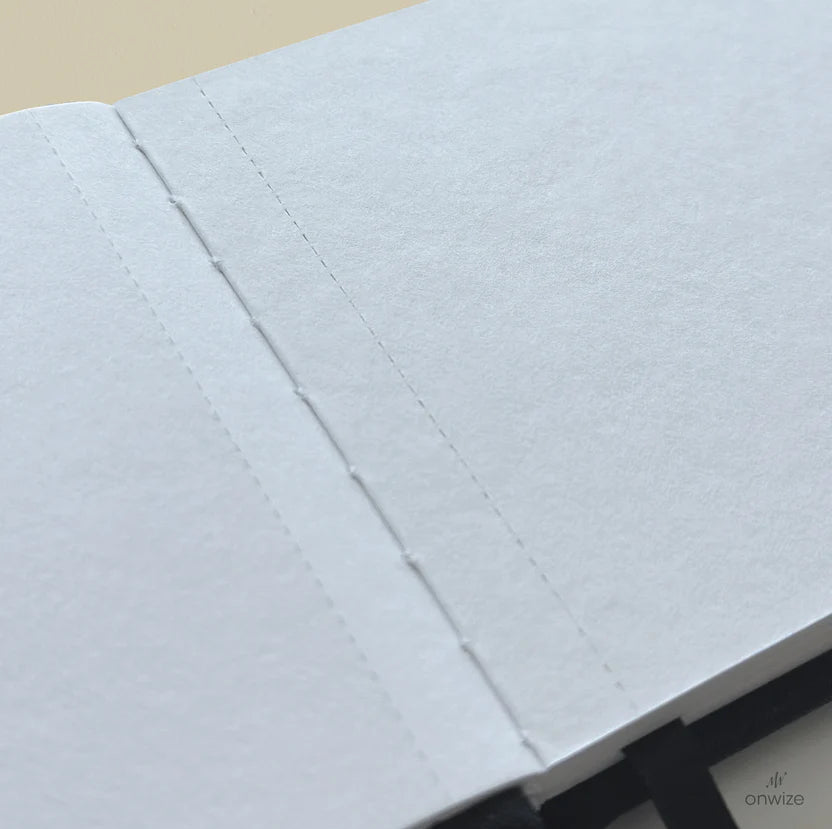 OW - Watercolor Art 148x90mm Black | Journal