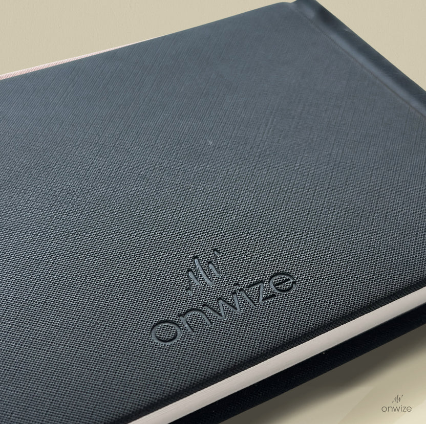 OW - Watercolor Art 148x90mm Black | Journal