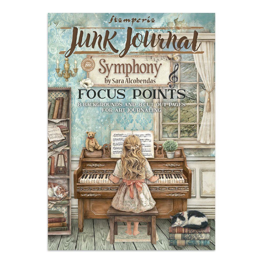Stamperia - Symphony Focus Points | A5 Junk Journal