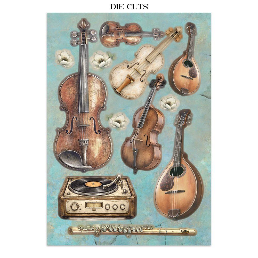 Stamperia - Symphony Focus Points | A5 Junk Journal