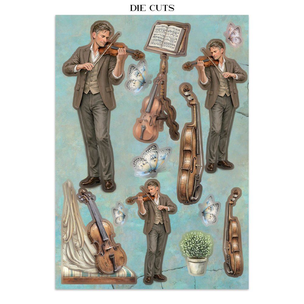 Stamperia - Symphony Focus Points | A5 Junk Journal