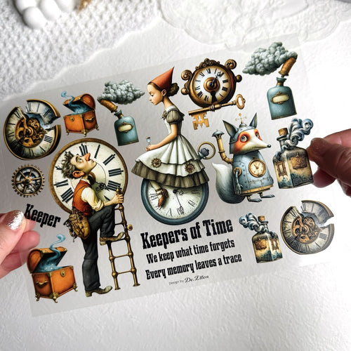 DE - Keepers of Time 1 | Glossy PET Sticker Sheets
