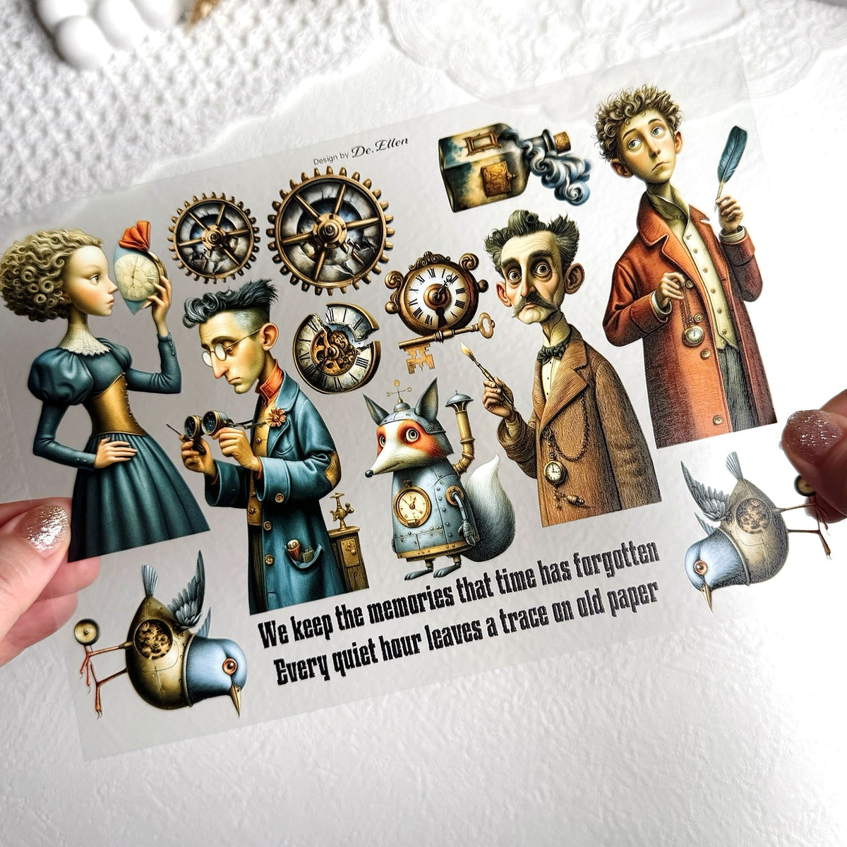 DE - Keepers of Time 1 | Glossy PET Sticker Sheets