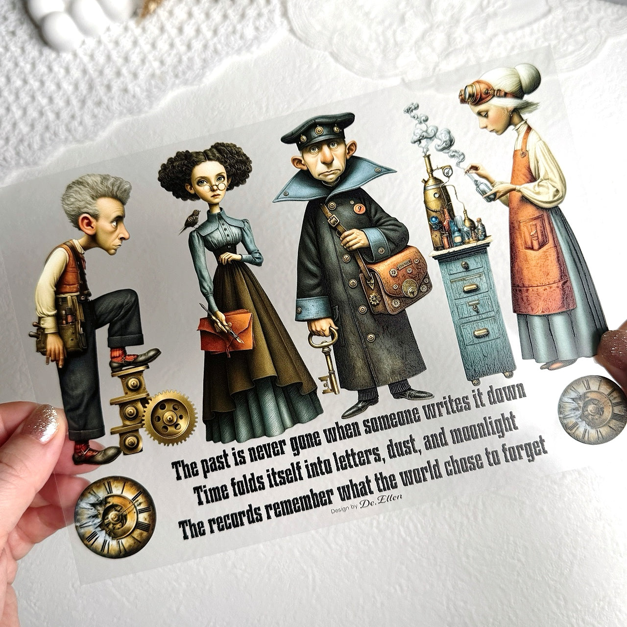 DE - Keepers of Time 1 | Glossy PET Sticker Sheets