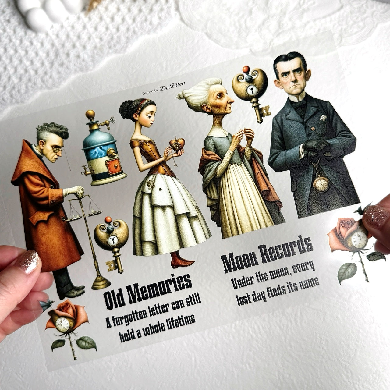 DE - Keepers of Time 1 | Glossy PET Sticker Sheets