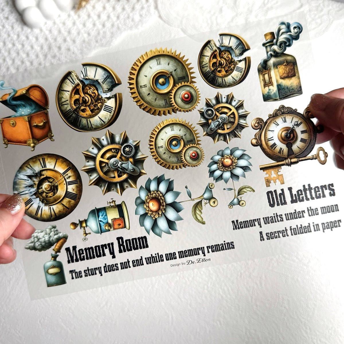 DE - Keepers of Time 1 | Glossy PET Sticker Sheets