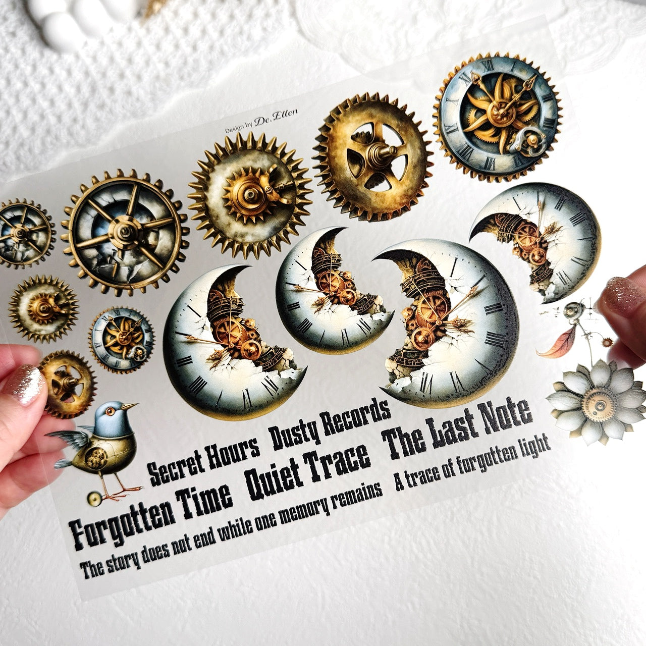 DE - Keepers of Time 1 | Glossy PET Sticker Sheets