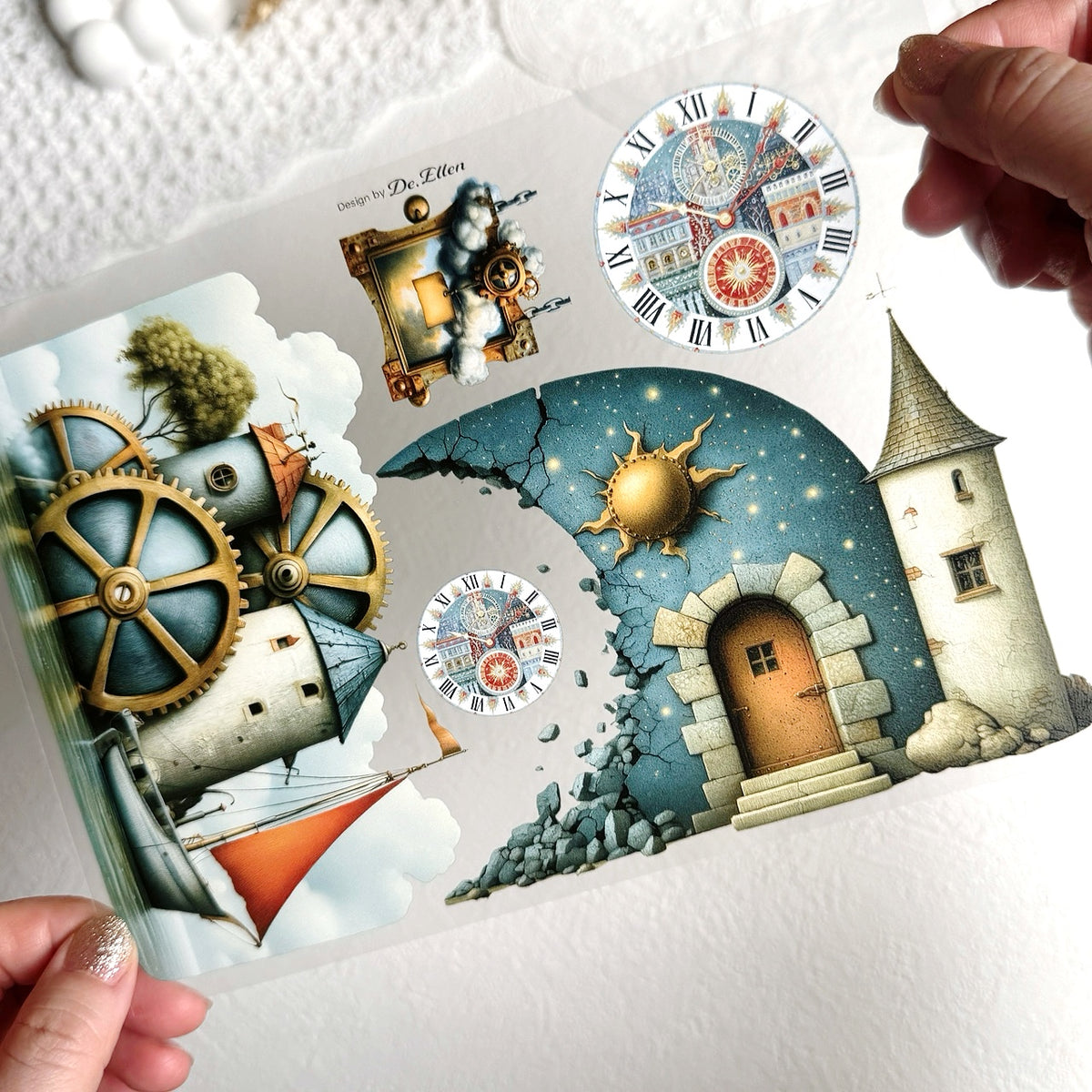 DE - Keepers of Time Deco | Glossy PET Sticker Sheets