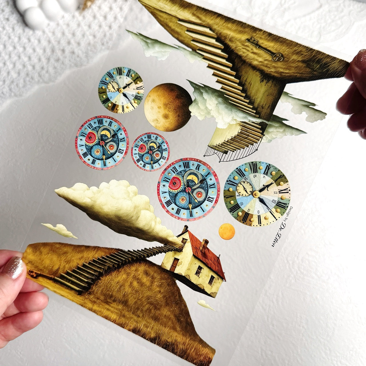 DE - Keepers of Time Deco | Glossy PET Sticker Sheets