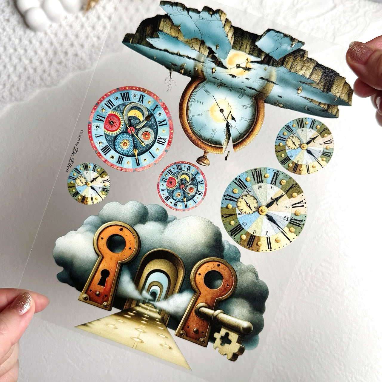 DE - Keepers of Time Deco | Glossy PET Sticker Sheets